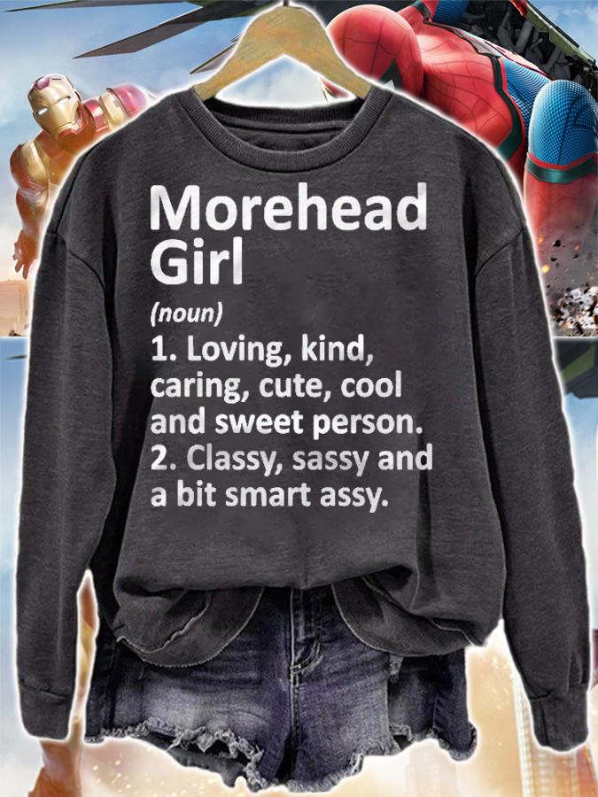 Morehead Girl Ky Kentucky Funny City Home Roots Gift Pullover Shirt sweatshirt