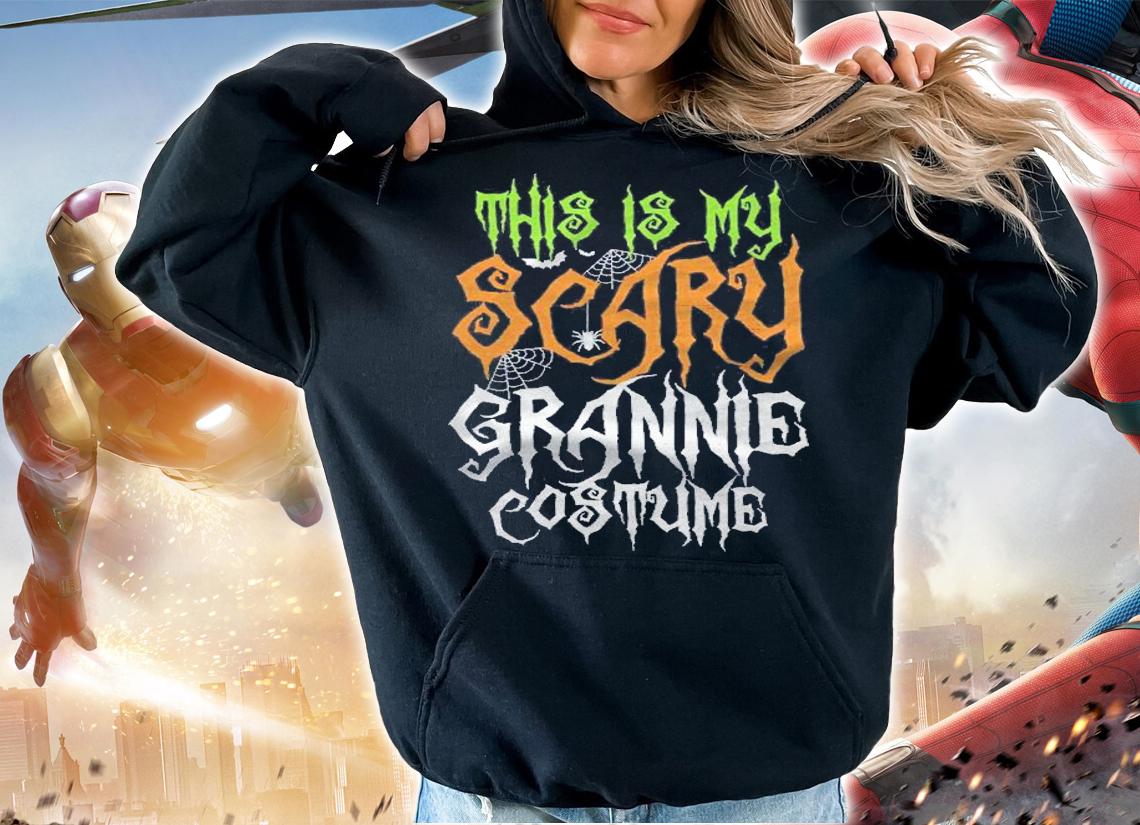 This Is My Scary Grannie Costume Family Halloween Shirt