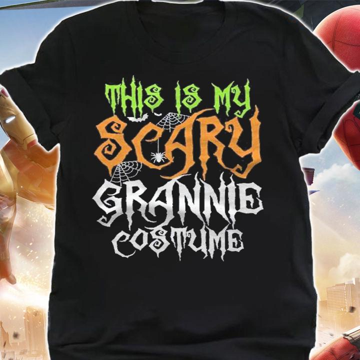 This Is My Scary Grannie Costume Family Halloween Shirt