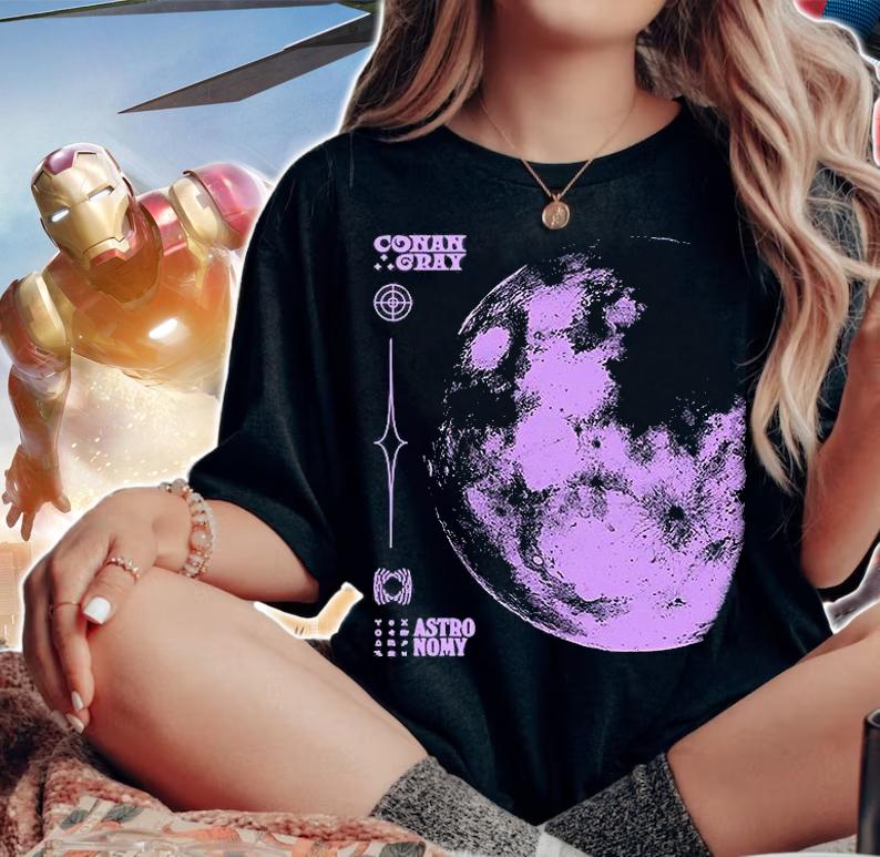 Conan Gray Astronomy T-Shirt woman shirt