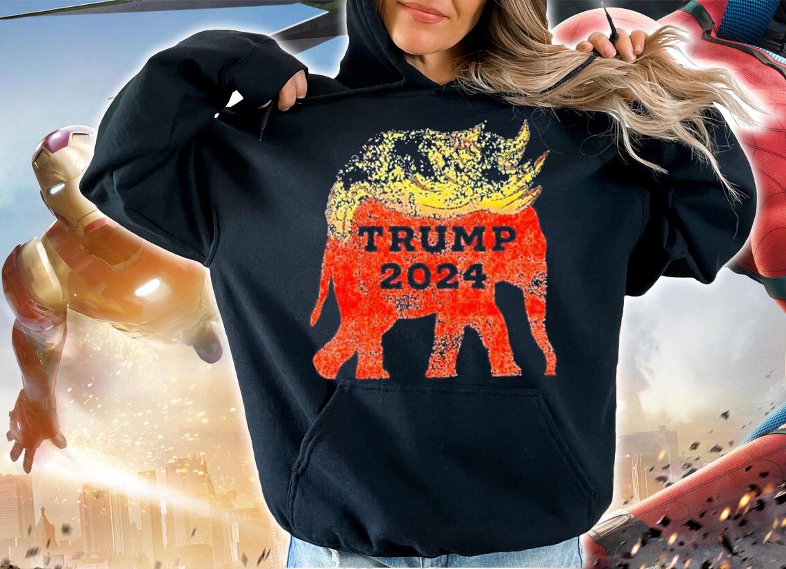 Elephant Trump 2024 Shirt hoodie