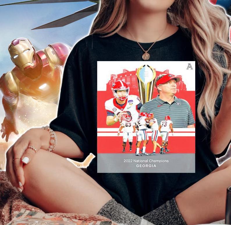 Georgia Bulldogs Football 2022 National Champions Shirt woman shirt