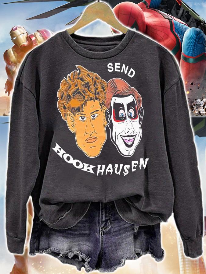 Hook And Danhausen Send Hookhausen T-Shirt sweatshirt