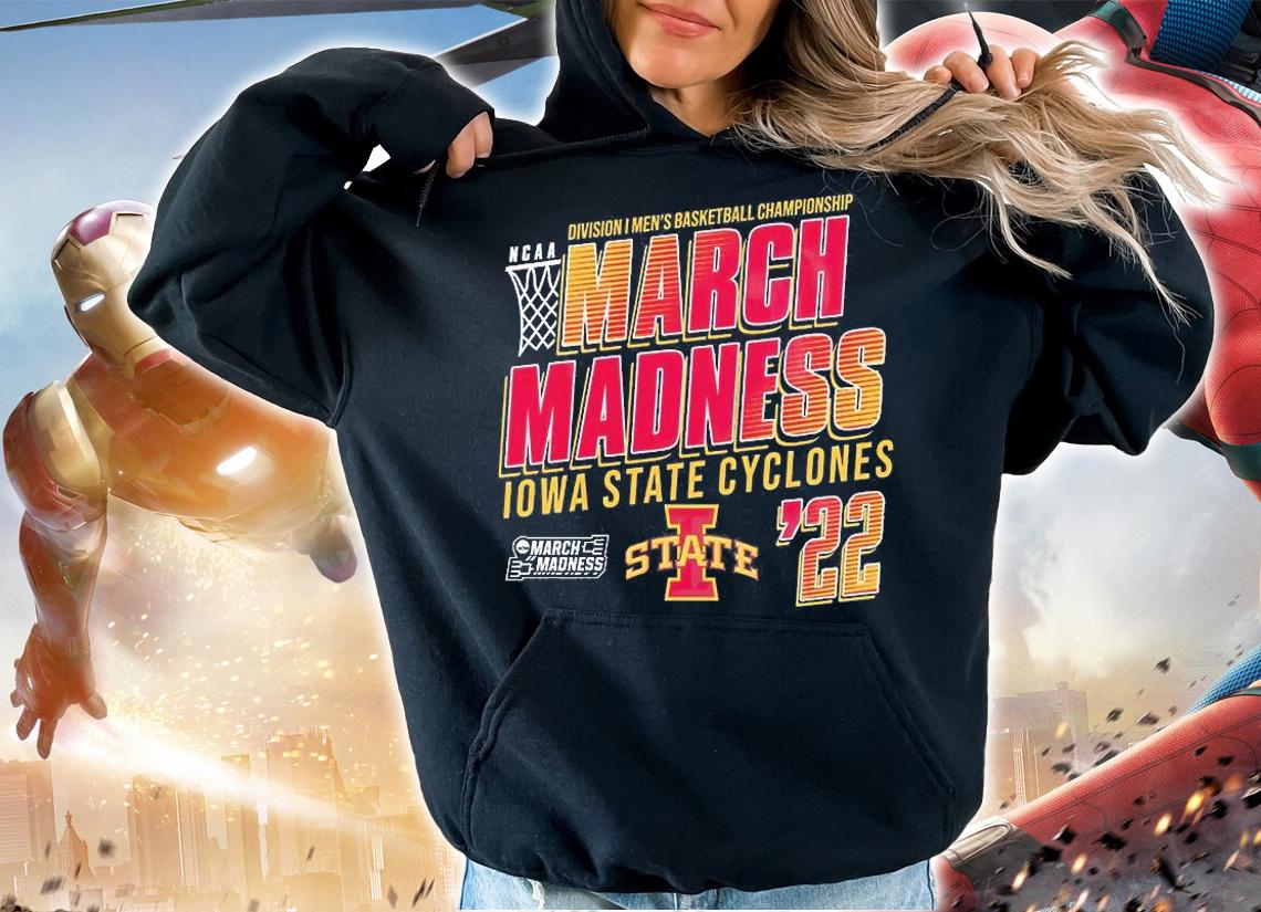 Iowa State Cyclones NCAA Division I Men's Basketball Championship March Madness 2022 T-Shirt hoodie