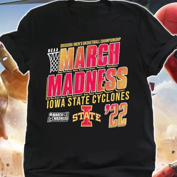 Iowa State Cyclones NCAA Division I Men's Basketball Championship March Madness 2022 T-Shirt shirt