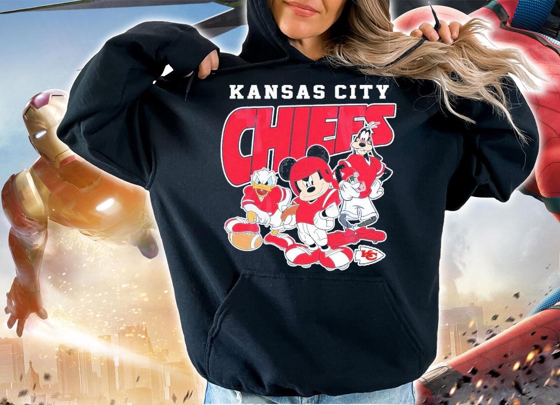 Kansas City Chiefs Disney Mickey Mouse Vintage NFL Shirt hoodie