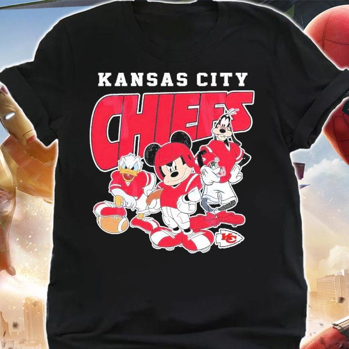 Kansas City Chiefs Disney Mickey Mouse Vintage NFL Shirt shirt
