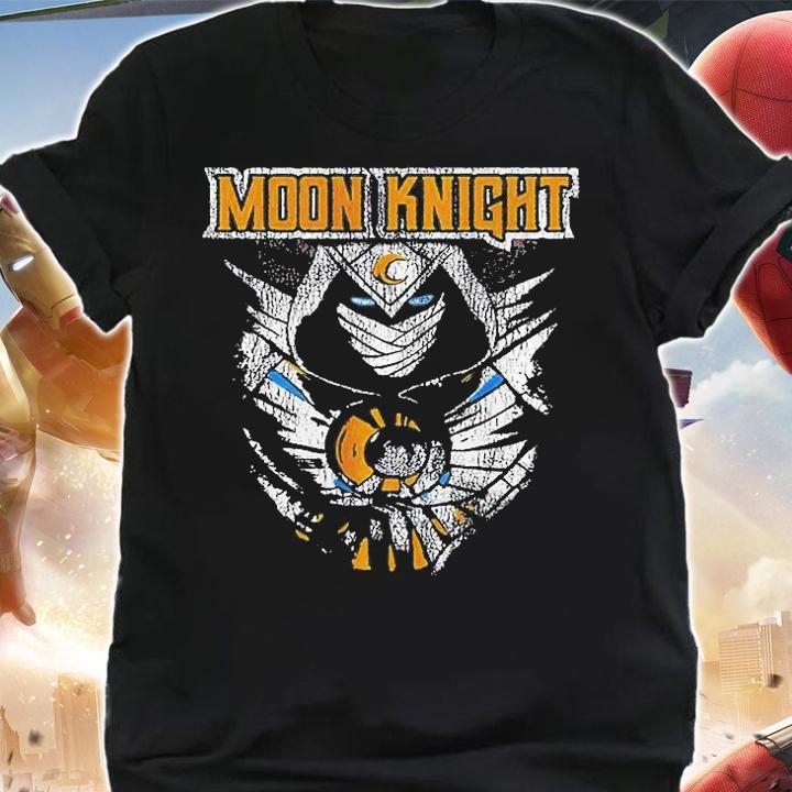 Marvel Moon Knight Distressed T-Shirt shirt
