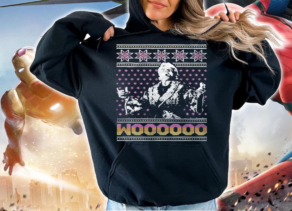 Nature Boy Woooooo Tacky Christmas Shirt hoodie