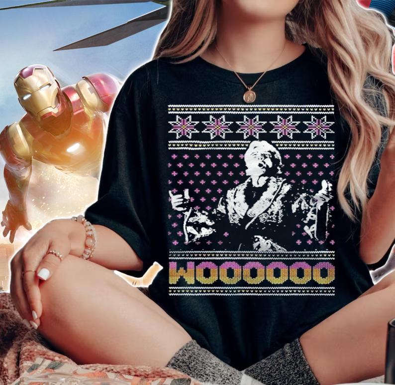 Nature Boy Woooooo Tacky Christmas Shirt woman shirt