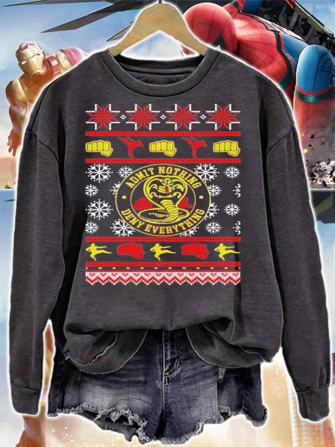 Strike First Strike Hard Tacky Christmas shirt sweatshirt