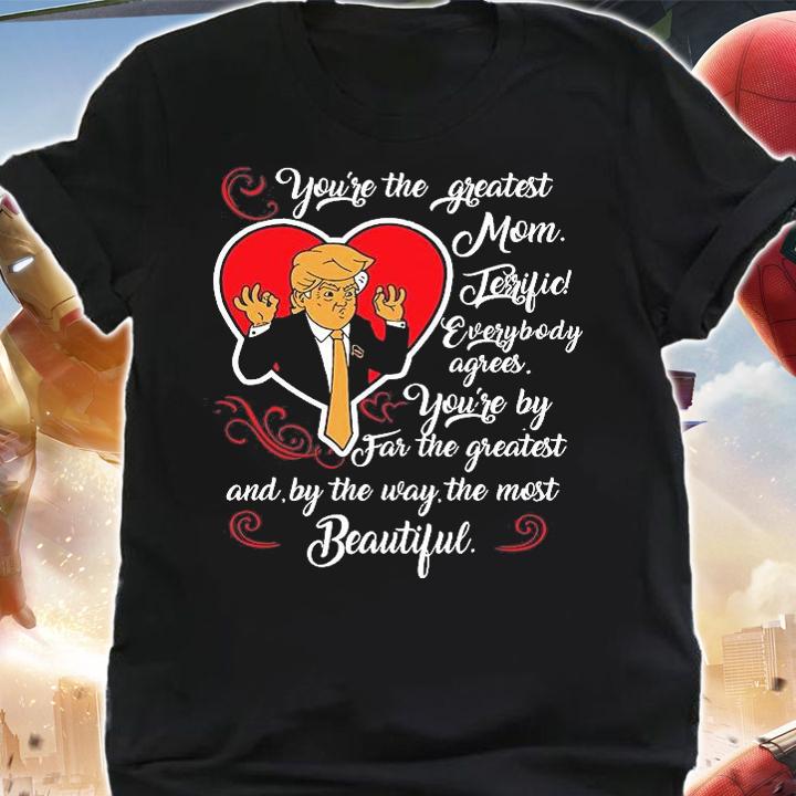 Donald Trump Mothers Day Gift Maga Mom And Wife 2020 T-Shirt shirt