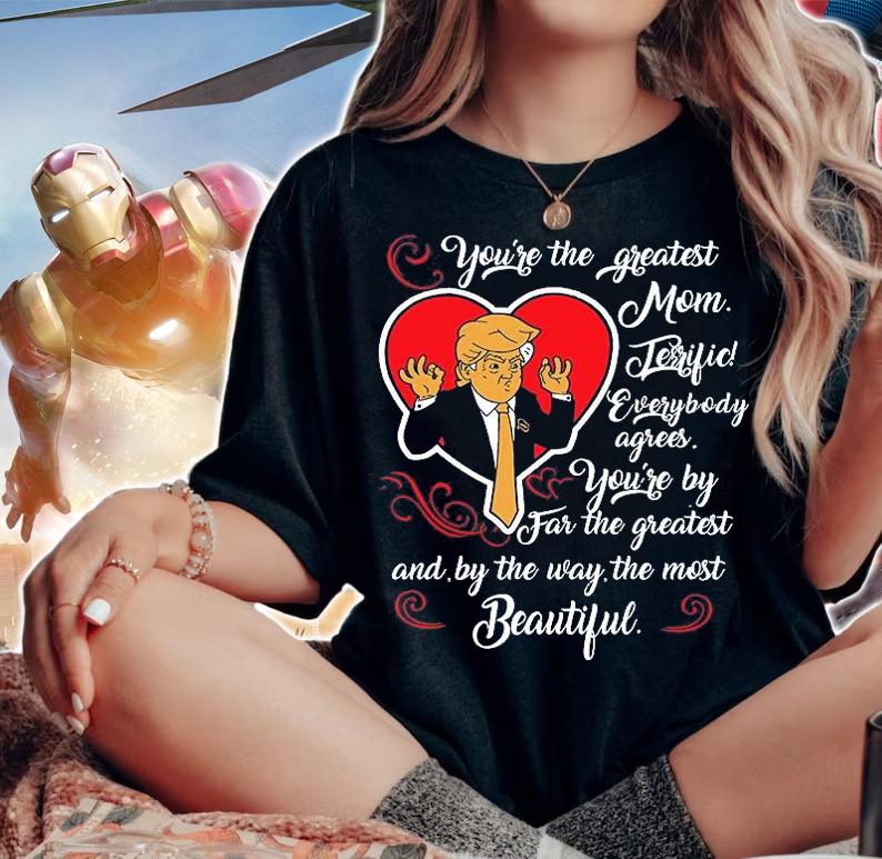 Donald Trump Mothers Day Gift Maga Mom And Wife 2020 T-Shirt woman shirt