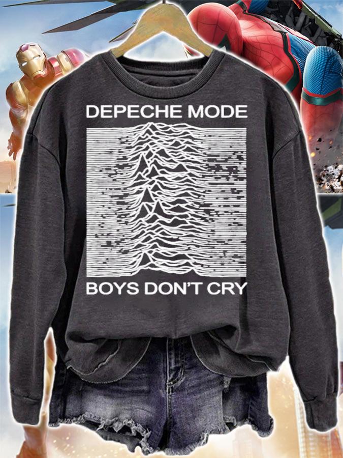 Goth Music Videos Depeche Mode Boys Don't Cry Shirt sweatshirt