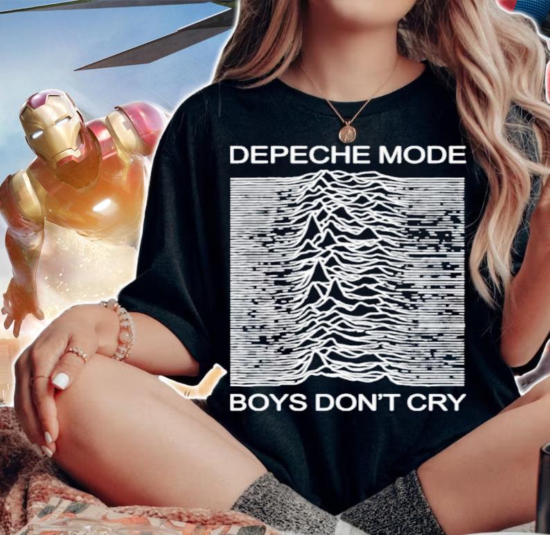 Goth Music Videos Depeche Mode Boys Don't Cry Shirt woman shirt