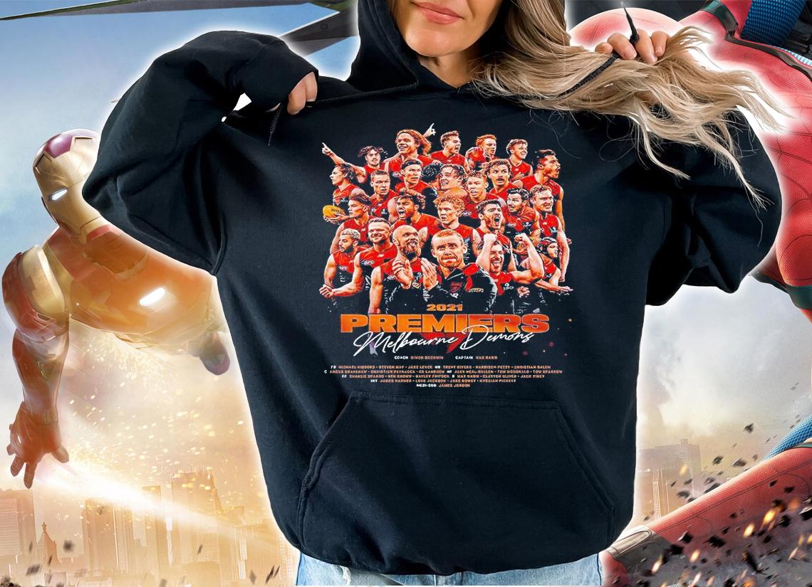 Premiers Melbourne Demons 2021 Melbourne Football Club T-shirt hoodie