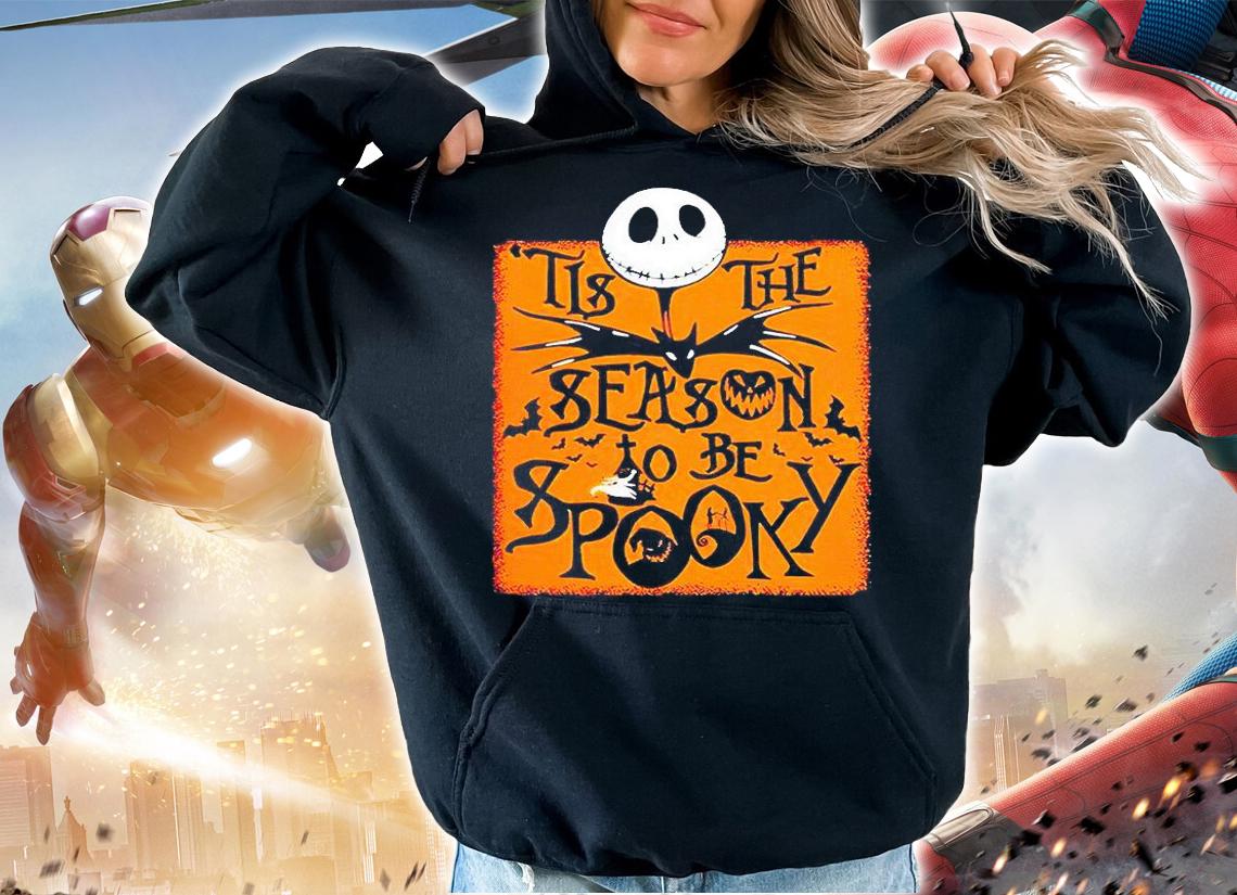 Jack Skellington tis the season to be Spooky T-shirt hoodie