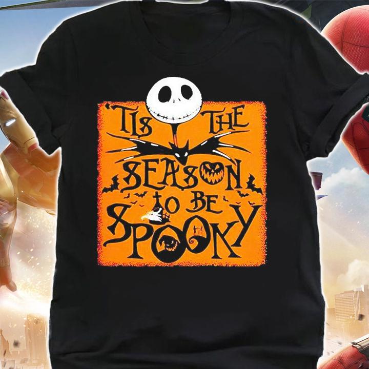 Jack Skellington tis the season to be Spooky T-shirt shirt