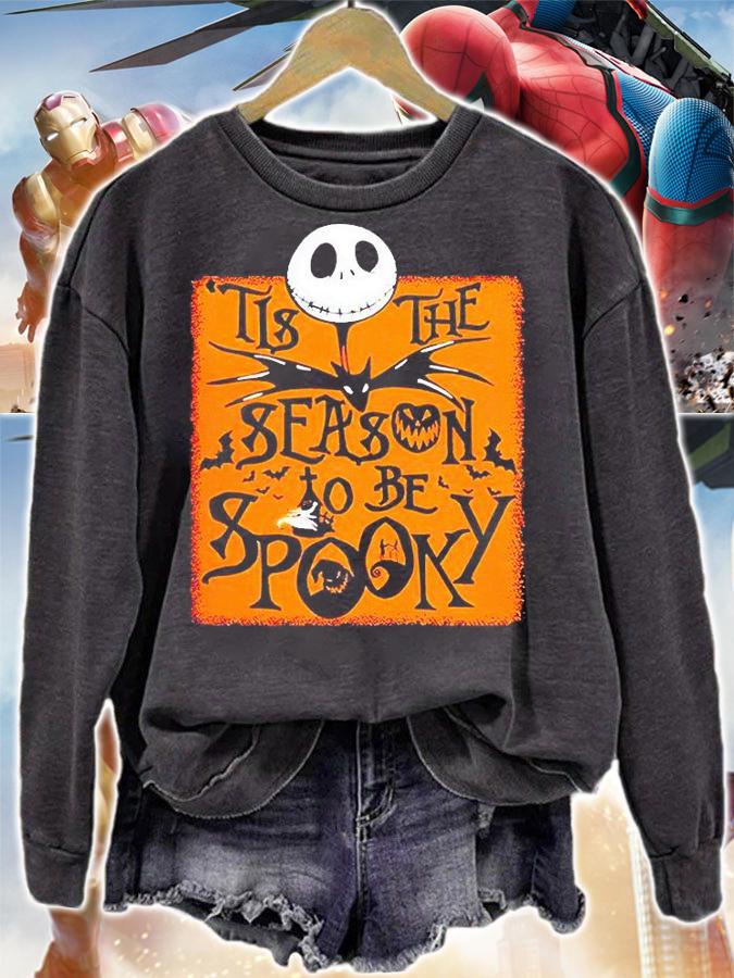 Jack Skellington tis the season to be Spooky T-shirt sweatshirt