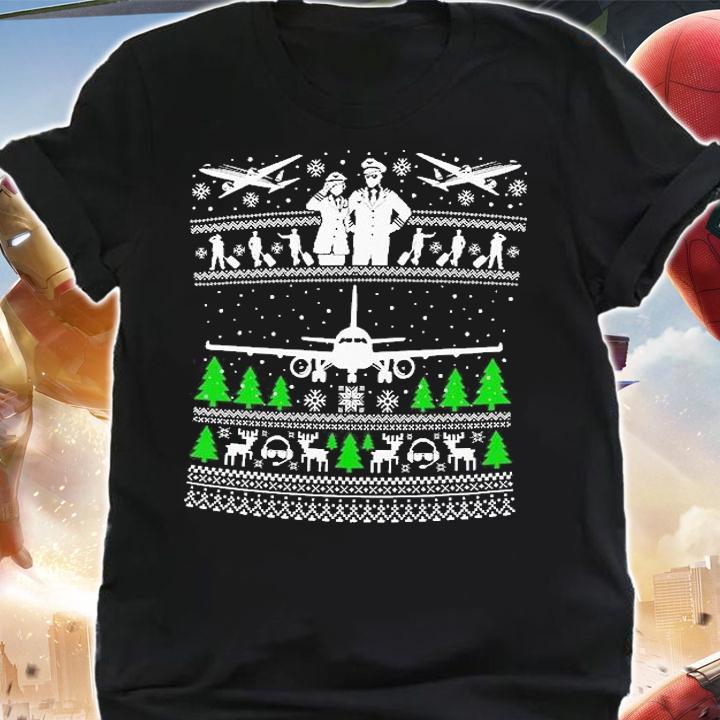 Pilots Ugly Christmas T-Shirt shirt