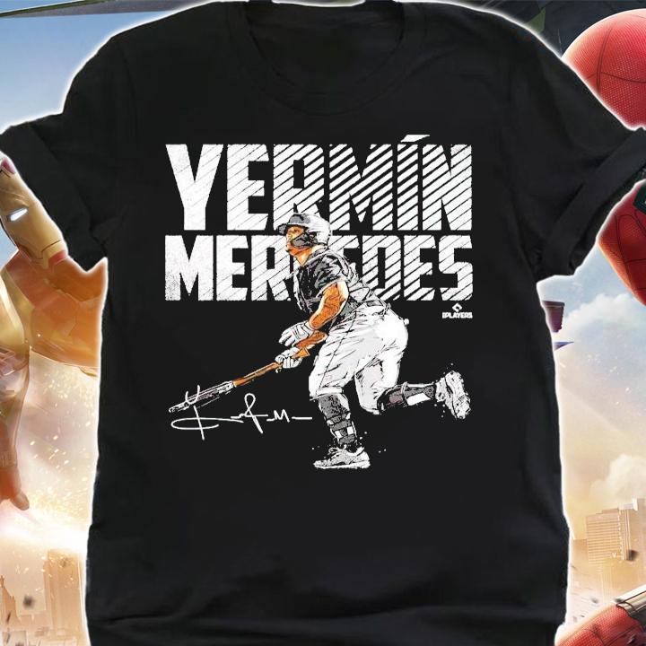 Yermin Mercedes Bold Chicago baseball signature shirt
