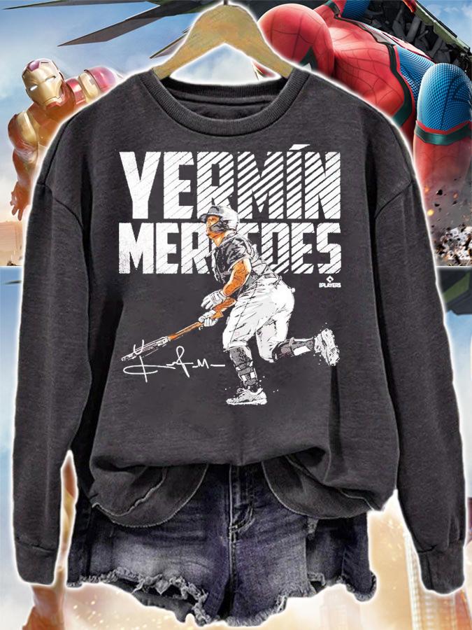 Yermin Mercedes Bold Chicago baseball signature shirt