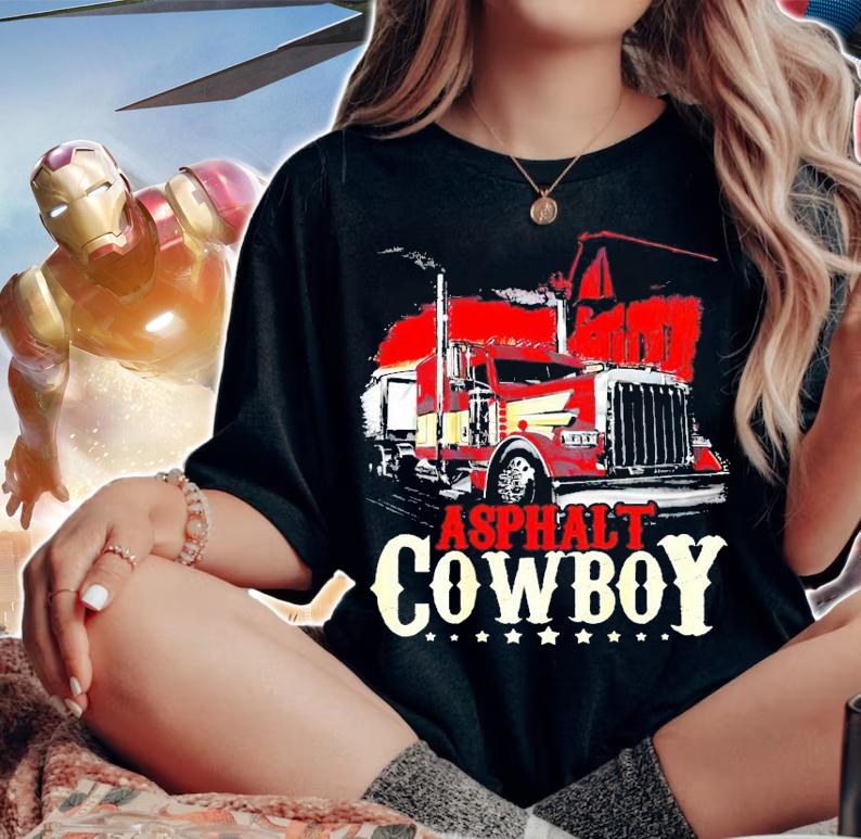 Asphalt Cowboy Trucker shirt woman shirt