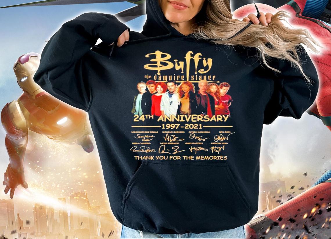 Buffy The Vampire Slayer signatures shirt hoodie