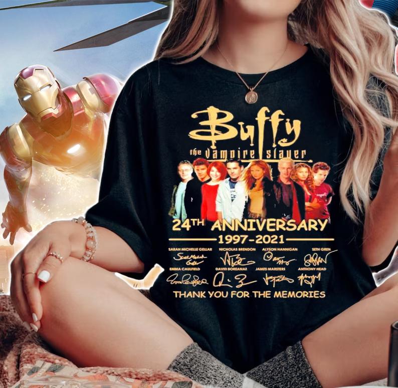 Buffy The Vampire Slayer signatures shirt woman shirt