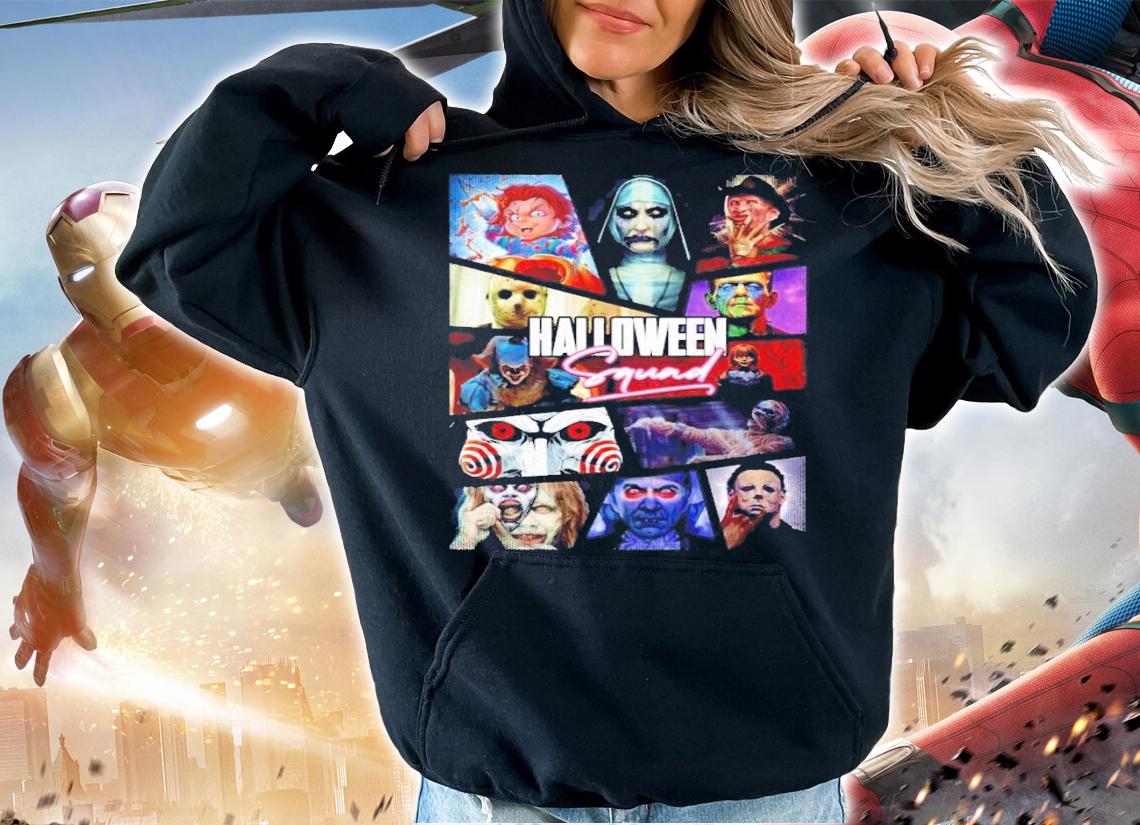 Halloween Squad Horror Characters shirt