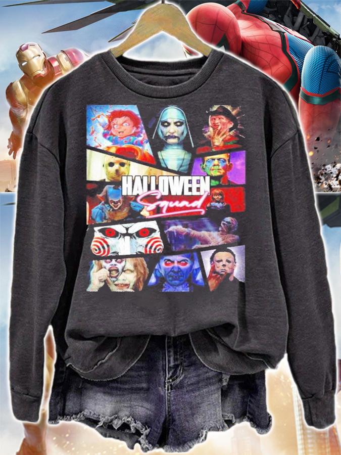 Halloween Squad Horror Characters shirt
