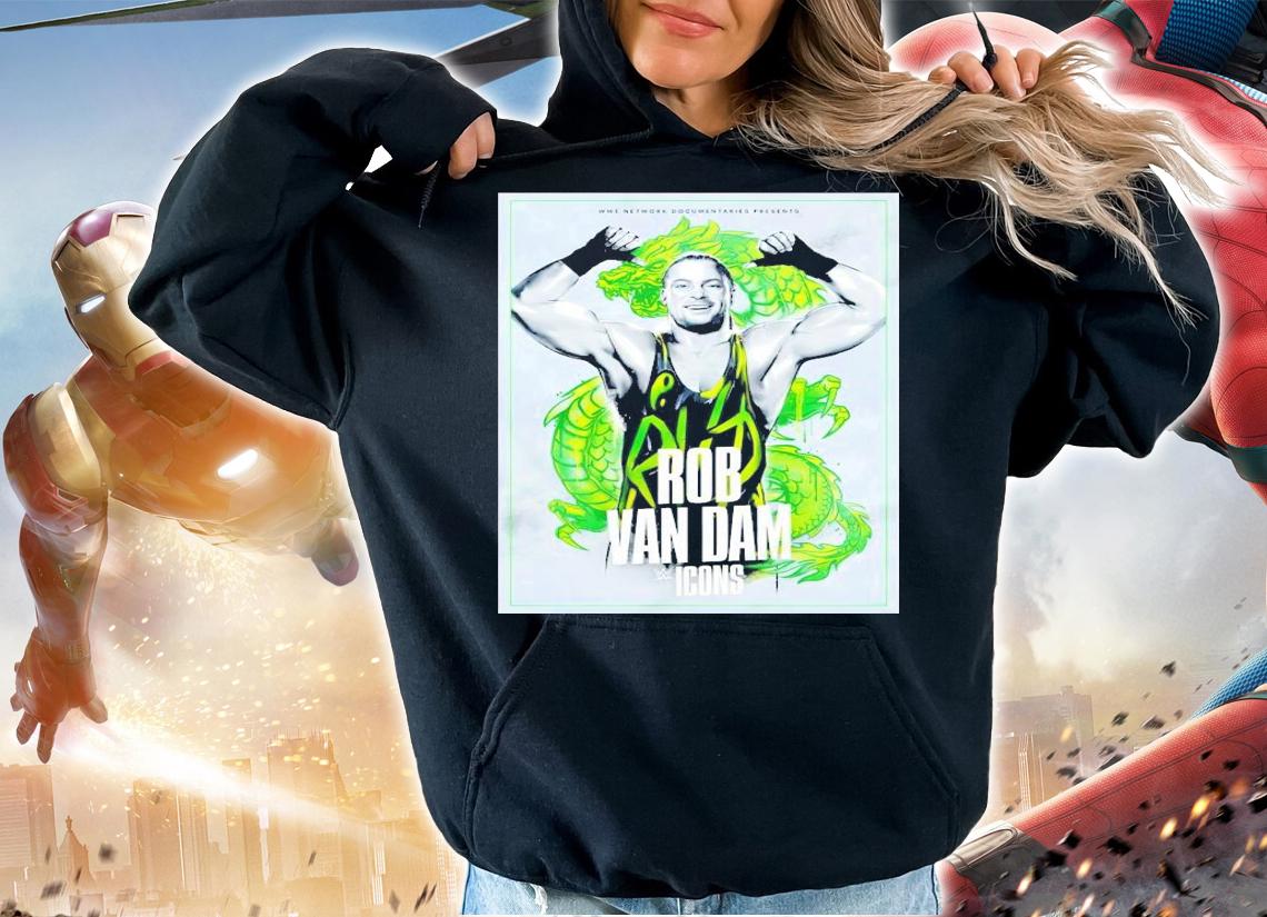 Official Rob Van Dam Icons shirt