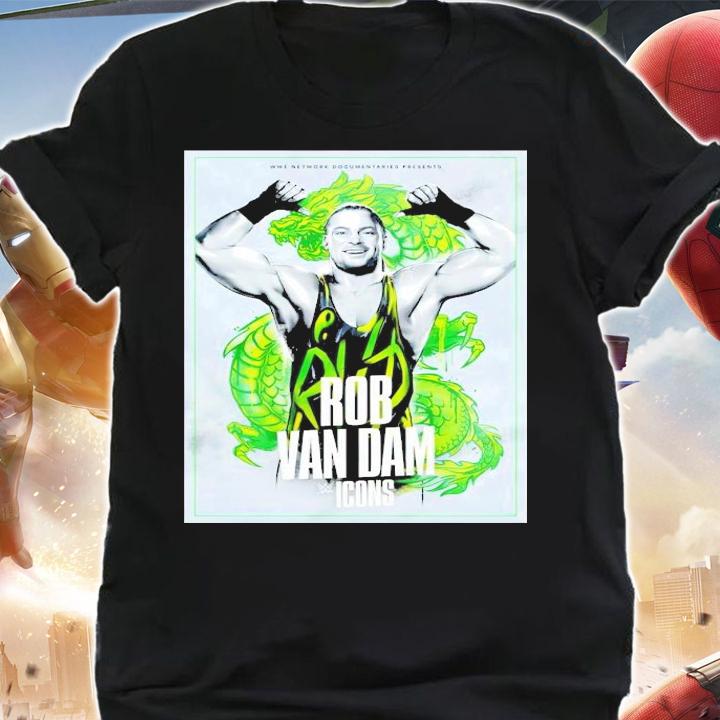 Official Rob Van Dam Icons shirt