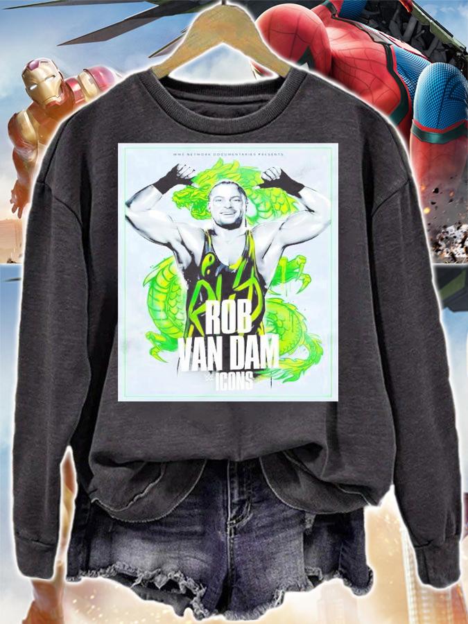 Official Rob Van Dam Icons shirt