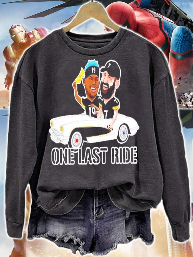 Pittsburgh Steelers one last ride 2021 t-shirt sweatshirt