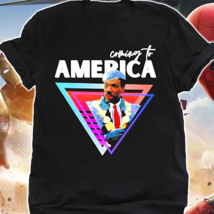Prince Akeem Comes to America Retro t-shirt