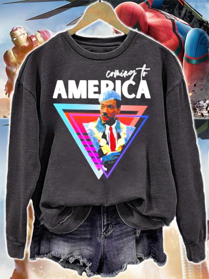 Prince Akeem Comes to America Retro t-shirt