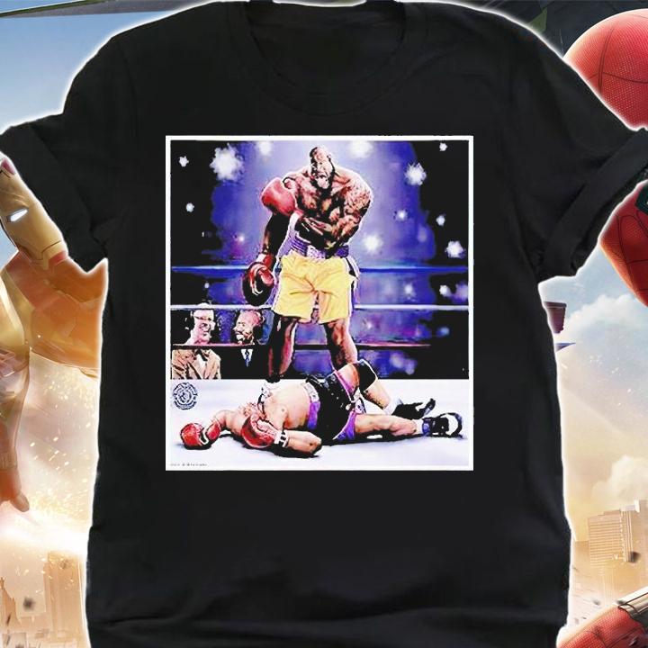 Shaquille O'Neal knockout Charles Barkley T-shirt