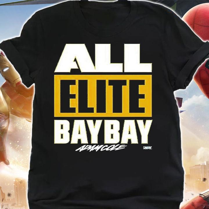 AEW Adam Cole All Elite Bay Bay T-shirt shirt