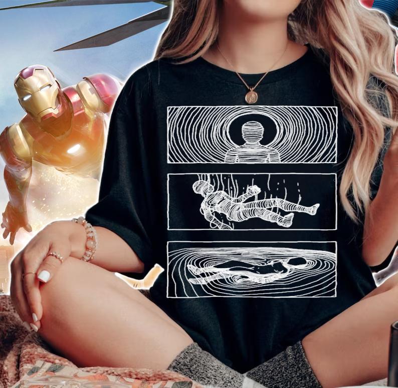 Black Style Trippy shirt woman shirt