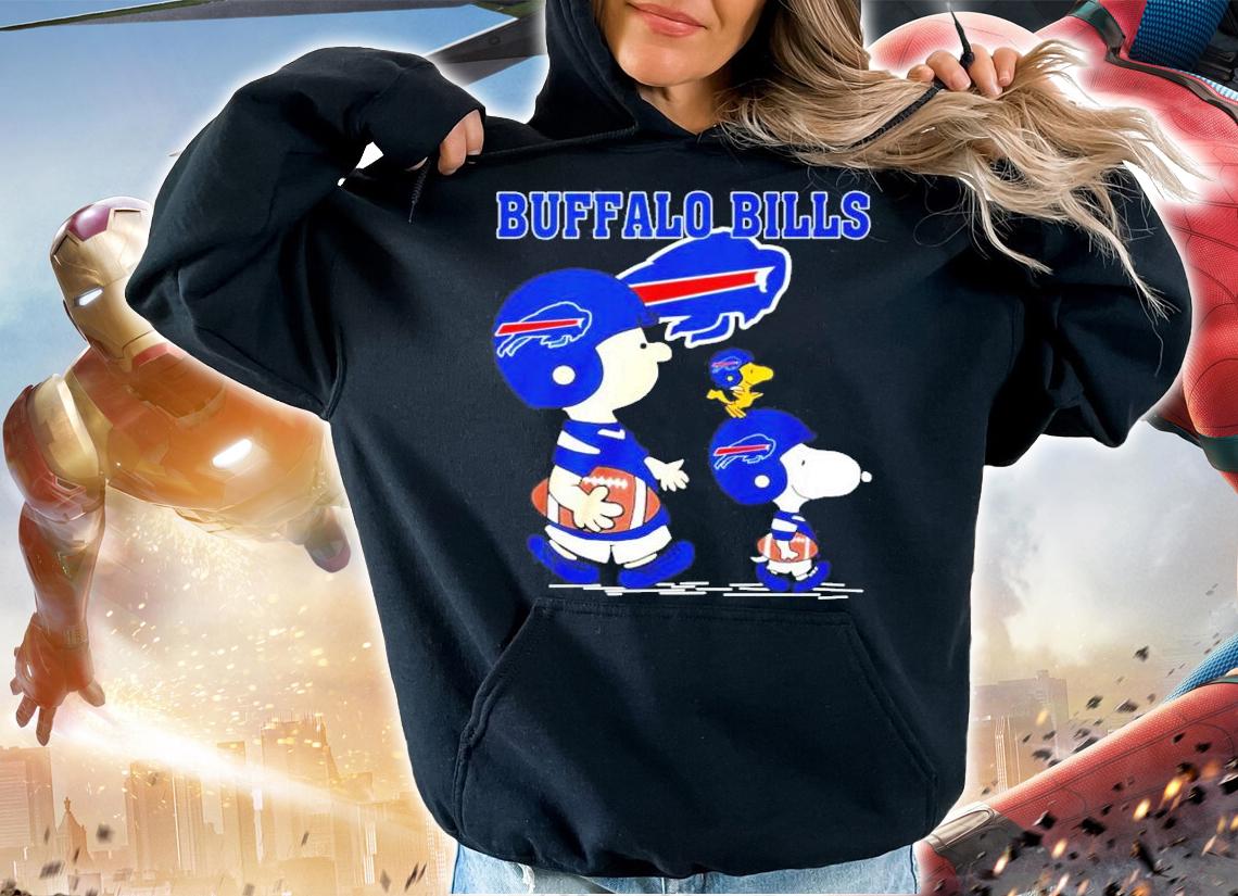 Buffalo Bills Snoopy Woodstock football shirt hoodie