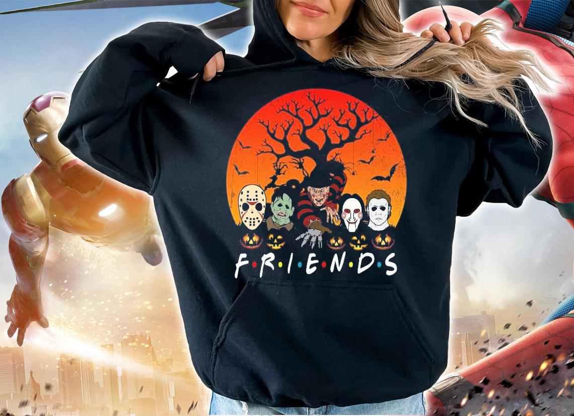 Halloween Horror friends shirt