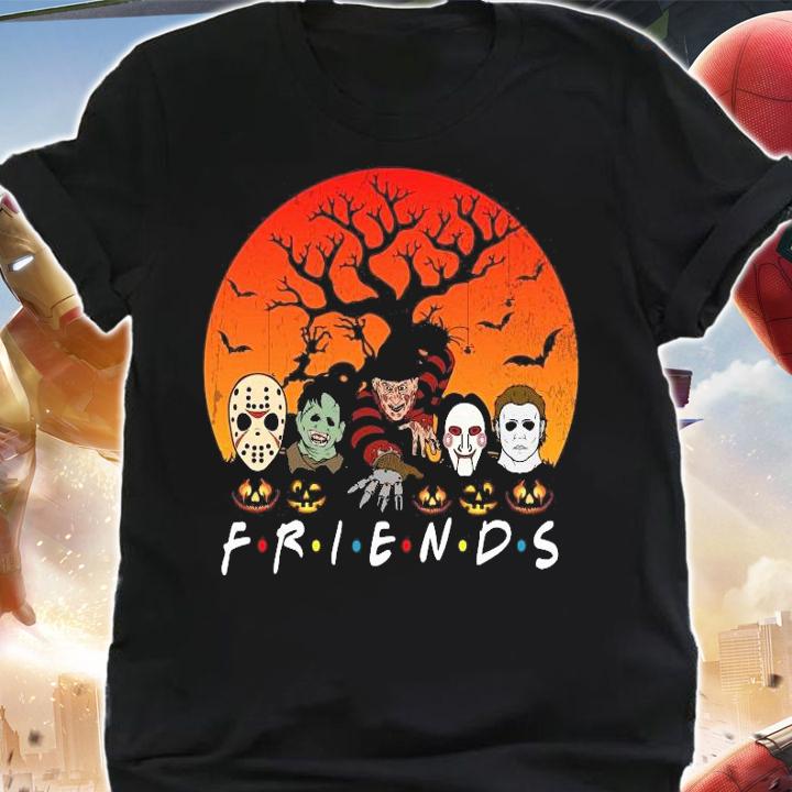 Halloween Horror friends shirt
