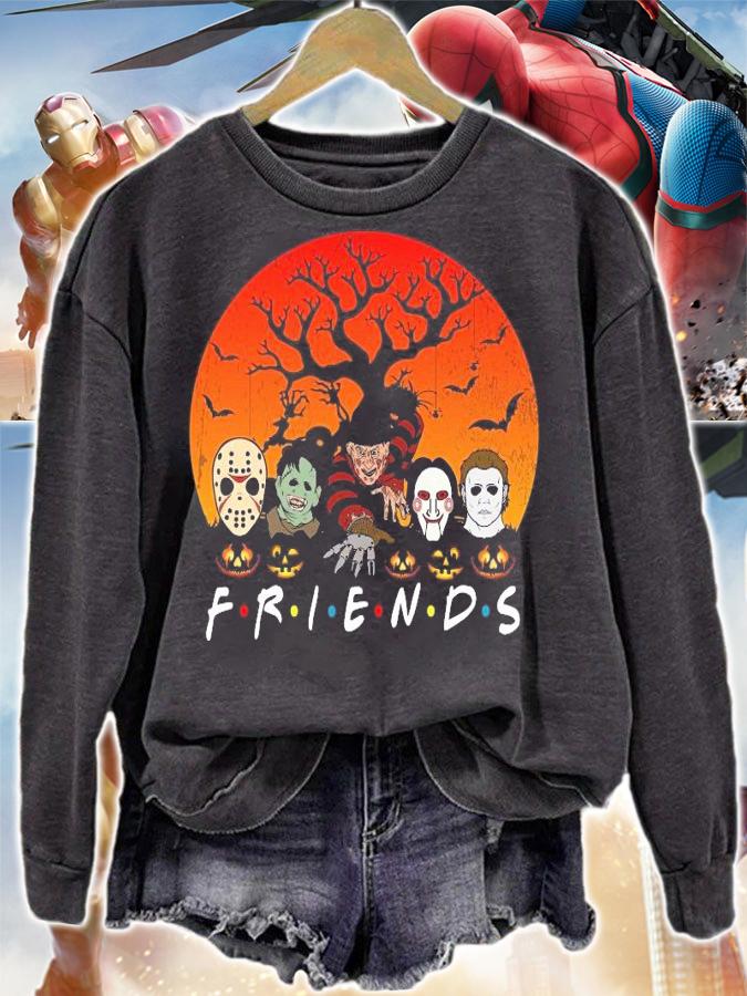 Halloween Horror friends shirt