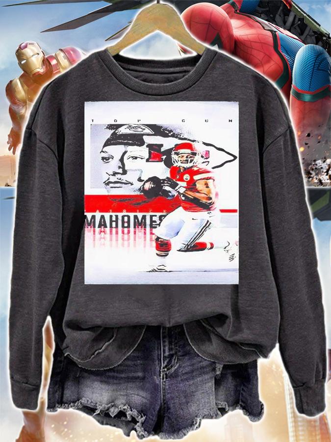 Kansas City Chiefs top gun Mahomes T-shirt