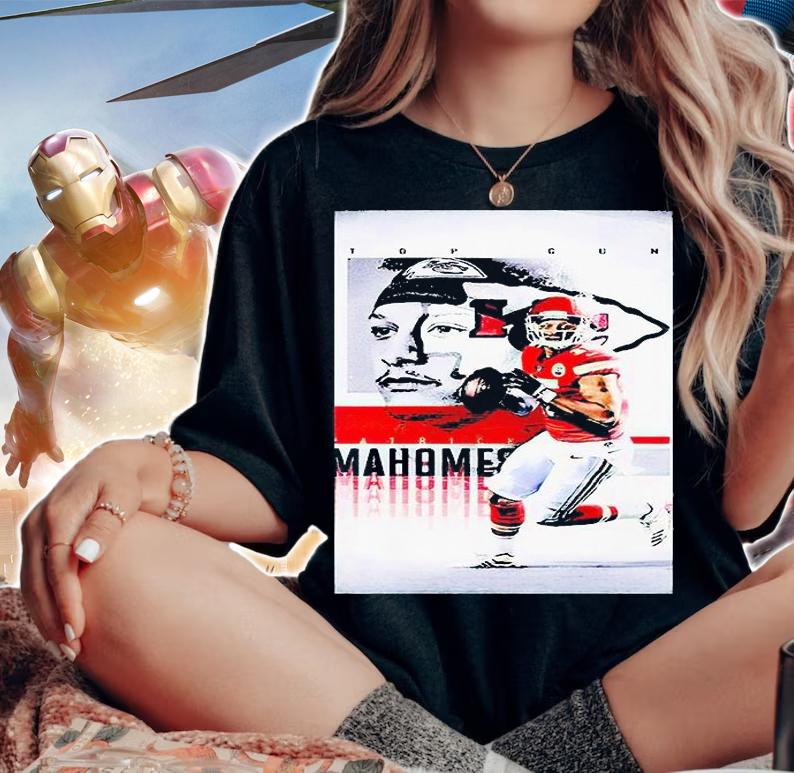 Kansas City Chiefs top gun Mahomes T-shirt