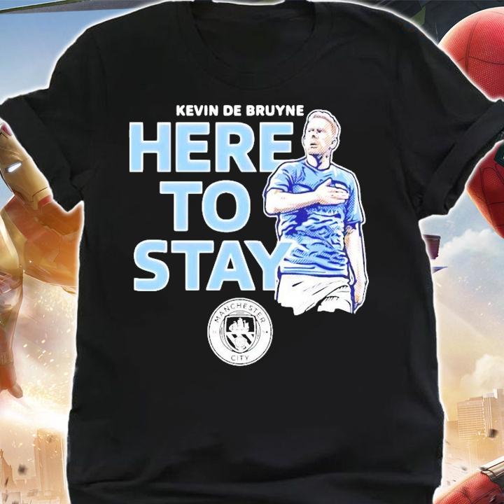 Kevin De Bruyne here to stay Manchester City shirt shirt