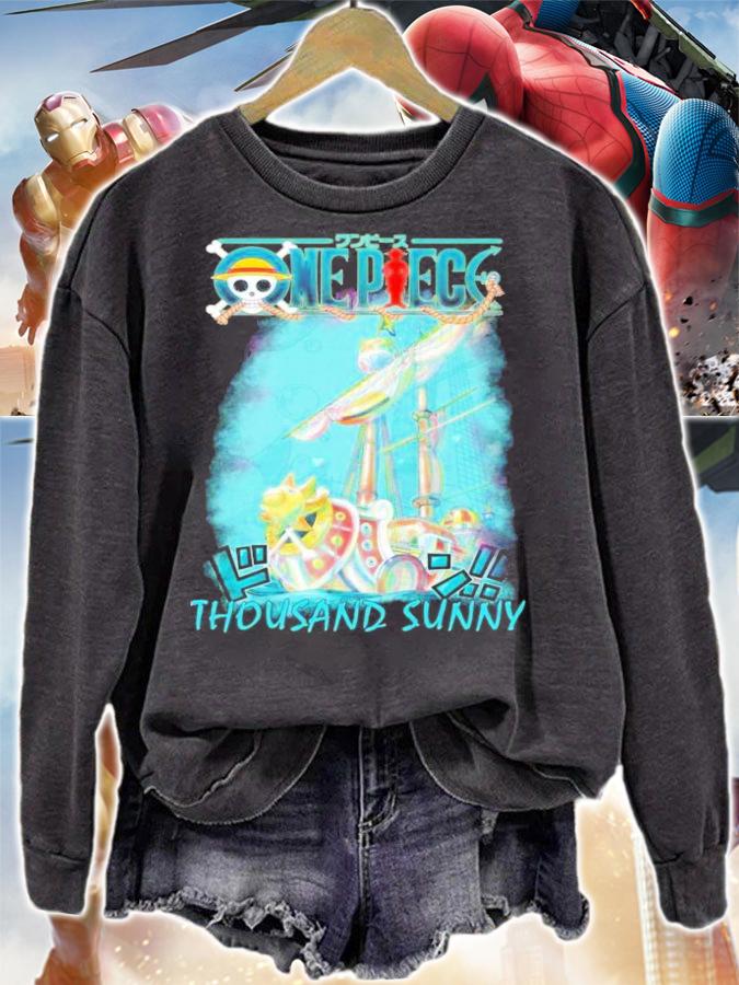 One Piece Thousand Sunny shirt sweatshirt