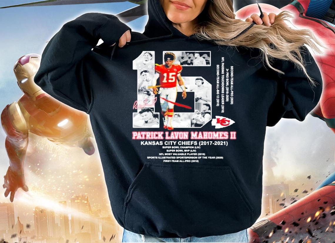 Patrick Lavon Mahomes II Kansas City Chiefs 2017-2021 shirt