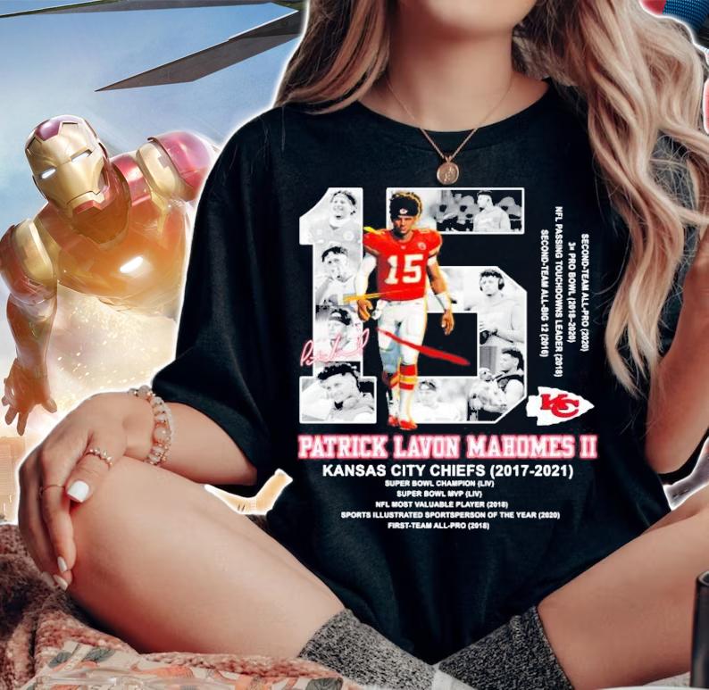 Patrick Lavon Mahomes II Kansas City Chiefs 2017-2021 shirt